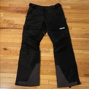 MonTec Black Men's Pants
